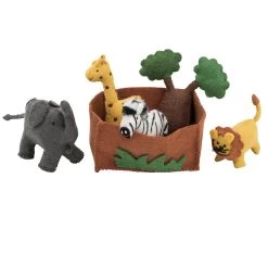 African Safari Felt Playset
