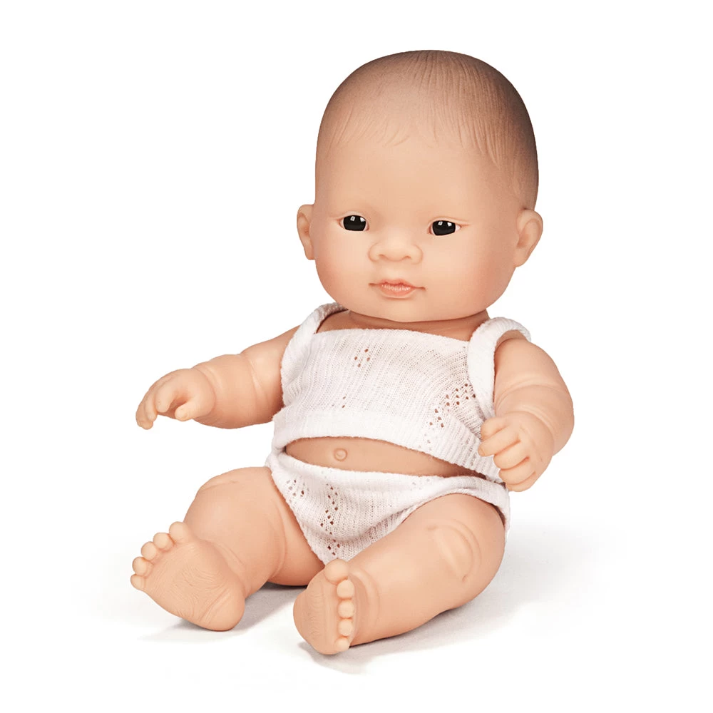 Miniland Asian Baby Doll - 21cm 3 Miniland Asian Baby Doll - 21cm