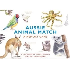 Aussie Animal Match; A Memory Game