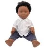 African Boy With Down Syndrome Features - 38cm -Baby Products Store BelonilDownSyndromeDollAfricanBoy3 TheSmallFolkCopyright