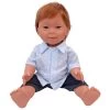 Red Haired Boy With Down Syndrome Features - 38cm -Baby Products Store BelonilDownSyndromeDollBoyRed3 TheSmallFolkCopyright