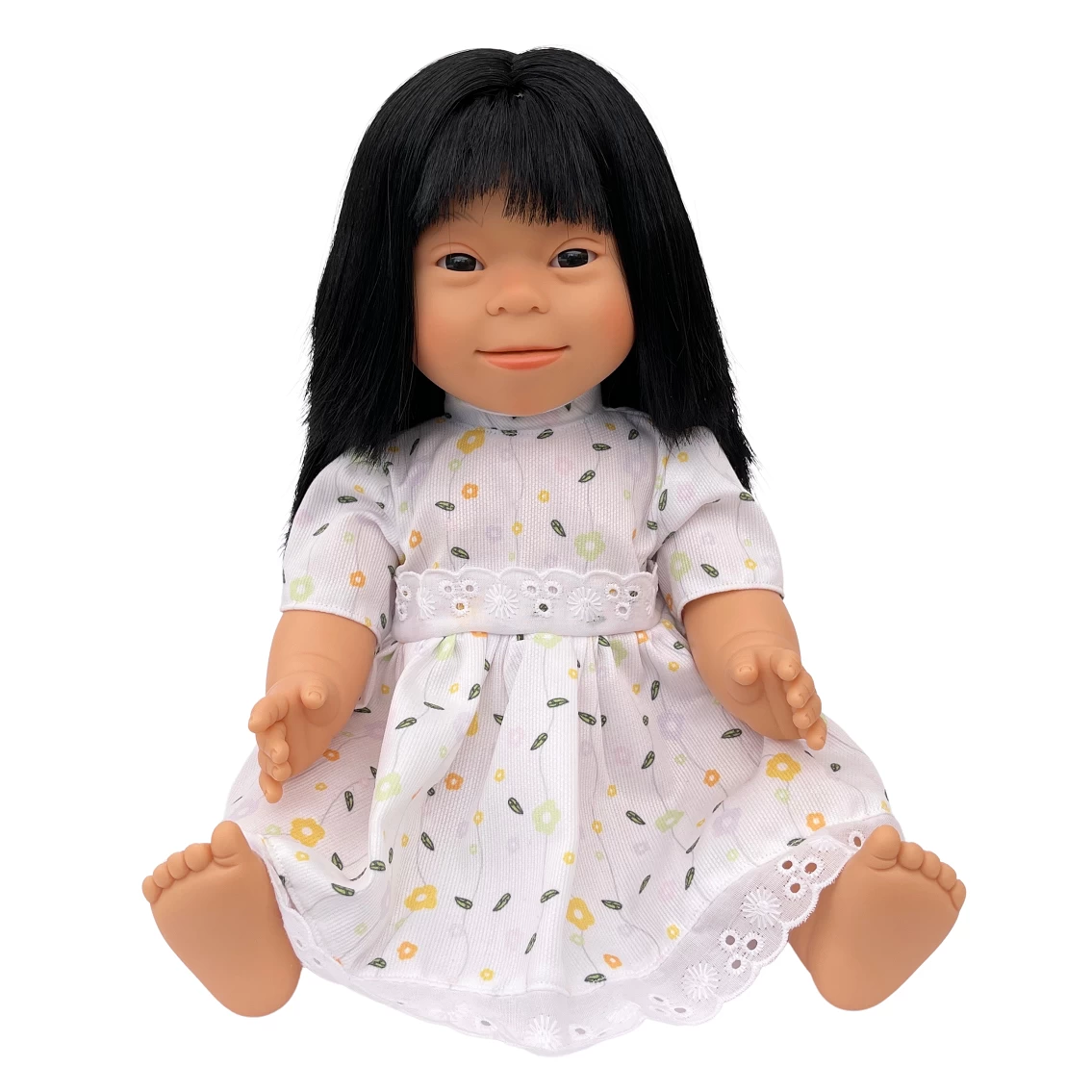 Asian Girl With Down Syndrome Features - 38cm 3 Asian Girl With Down Syndrome Features - 38cm