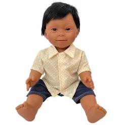 Hispanic Boy With Down Syndrome Features - 38cm