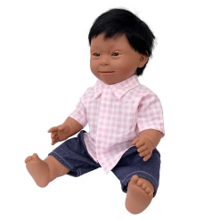 Hispanic Boy With Down Syndrome Features - 38cm -Baby Products Store BelonilDownSyndromeDollIndianBoy2 TheSmallFolkCopyright