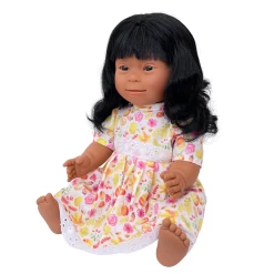Hispanic Girl With Down Syndrome Features - 38cm -Baby Products Store BelonilDownSyndromeDollIndianGirl2 TheSmallFolkCopyright