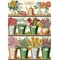 Vintage-style Poster - Flower Market