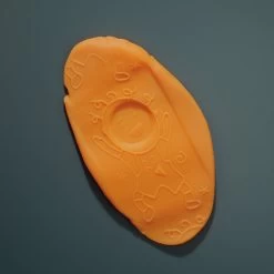 Emotions Dough Rollers -Baby Products Store EmotionsExcitedDoughRollerYellowDoor TheSmallFolk