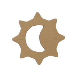 Natural Rubber Teether - Sun
