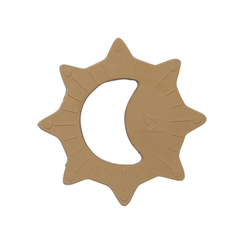 Natural Rubber Teether - Sun 3 Natural Rubber Teether - Sun