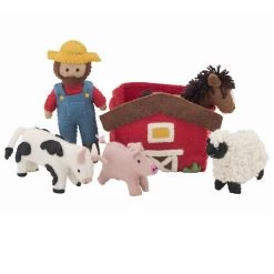 Farmyard Felt Playset