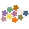 Mini Felt Flowers - Set Of 10 1 Mini Felt Flowers - Set Of 10 -Baby Products Store FeltFlowersPapoose TheSmallFolkCopyright