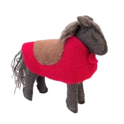 Knight And Horse; Red -Baby Products Store FeltKnightandHorse TheSmallFolkCopyright2