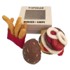 Burger And Chips -Baby Products Store Felt Burger and Chips Set The Small Folk