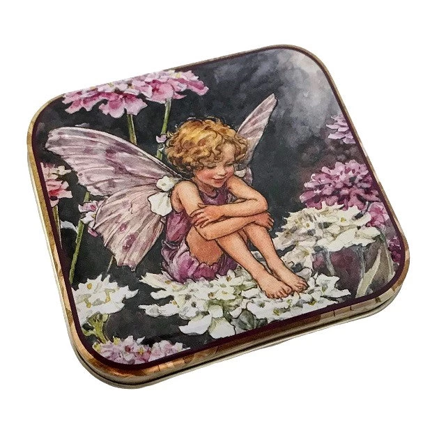 Flower Fairy Pocket Tin; Candy Tuft 3 Flower Fairy Pocket Tin; Candy Tuft