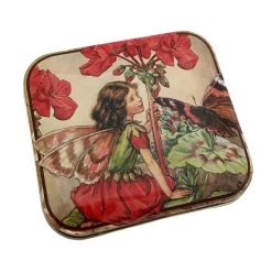 Flower Fairy Pocket Tin; Geranium