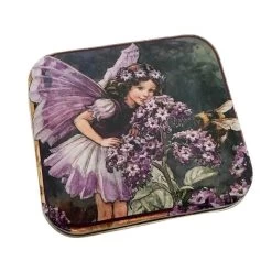 Flower Fairy Pocket Tin; Heliotrope
