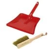 Dustpan And Broom Set; Red -Baby Products Store GluckskaferDustpanRed TheSmallFolk