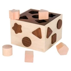 Goki Natural Shape Sorter