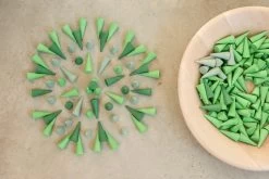 Cones (green) - Mandala Loose Parts 11 Cones (green) - Mandala Loose Parts -Baby Products Store Grapat Mandala Cones 3 The Small Folk