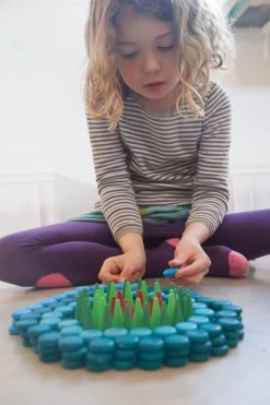 Cones (green) - Mandala Loose Parts 13 Cones (green) - Mandala Loose Parts -Baby Products Store Grapat Mandala Cones 5 The Small Folk Copy