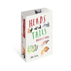 Heads And Tails Animal Match-it Cards