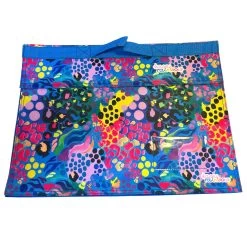 Library/book Bag; Electric Leopard