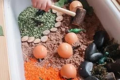 Branch-wood Hammer -Baby Products Store LogHammerWoodenLetThemPlayToys5 TheSmallFolk