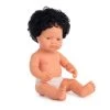 Miniland Caucasian Black Hair Boy Doll - 38cm 2 Miniland Caucasian Black Hair Boy Doll - 38cm -Baby Products Store MinilandCaucasianCurlyBlackHairBoy TheSmallFolk