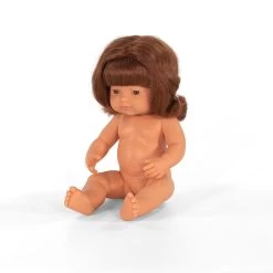 Miniland Caucasian Red Hair Girl Doll - 38cm 7 Miniland Caucasian Red Hair Girl Doll - 38cm -Baby Products Store MinilandRedHairGirl38cm TheSmallFolk3