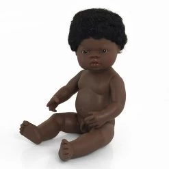 Miniland African Boy Doll - 38cm 7 Miniland African Boy Doll - 38cm -Baby Products Store Miniland African Boy Doll 2 The Small Folk