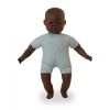 Miniland African Soft-bodied Doll - 40cm 2 Miniland African Soft-bodied Doll - 40cm -Baby Products Store Miniland Caucasian African Bodied Doll The Small Folk