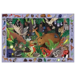 Mudpuppy Woodland Life, Search And Find Puzzle - 64 Piece