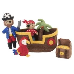 Pirate Felt Playset