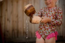 Measuring Scoops; Set Of 4 -Baby Products Store QtoysWoodenMeasruringCups4Piece10 TheSmallFolk