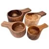 Measuring Scoops; Set Of 4 -Baby Products Store QtoysWoodenMeasruringCups4Piece4 TheSmallFolk
