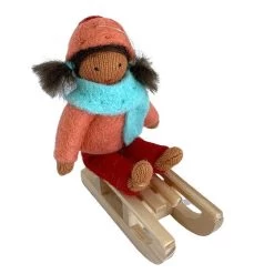 Sled Girl - Medium