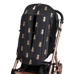 Outlook Sleep Easy -Baby Products Store Sleep Eazy Black w Gold Pineapples 1000x1000 cropped