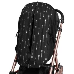 Outlook Sleep Easy -Baby Products Store Sleep Eazy Black w Silver Arrows MG 2299 WhiteBackground