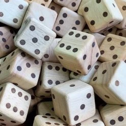 Large Wooden Dice