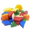 Wooden Pattern Blocks; Set Of 250